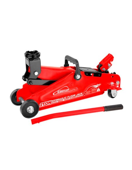 GATO HIDRAULICO 2 TON (140mm 340mm) PARA SUELO EMTOP