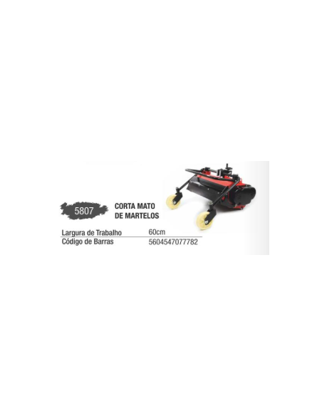 Desbrozadora de Martillos para MOTOCULTOR LIKE ML-900