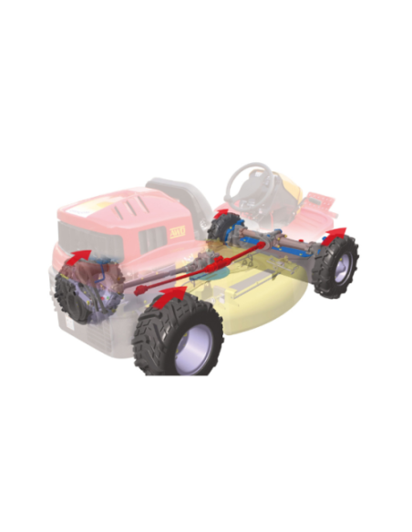 Tractor desbrozadora Canycom 4x4 CMX 1810 BCCE — 18 CV 97,5 cm