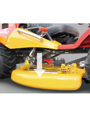 Tractor desbrozadora Canycom 4x4 CMX 1810 BCCE...