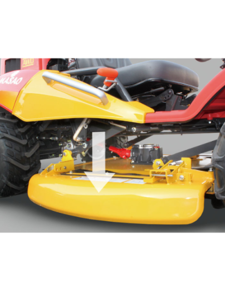 Tractor desbrozadora Canycom 4x4 CMX 1810 BCCE — 18 CV 97,5 cm