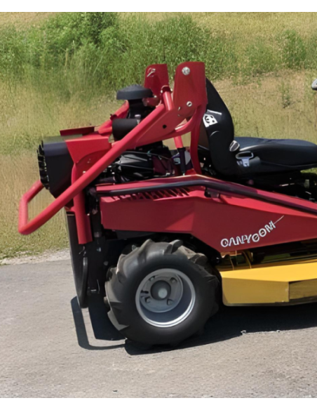 Tractor desbrozadora 4x4 Canycom CMX 2406 HEFD Motor Honda — 24 CV 97,5 cm