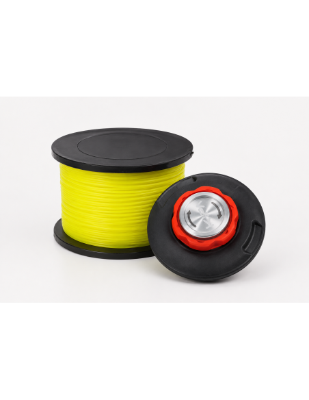 CABEZAL CARGA RÁPIDA + BOBINA DE HILO 50M 3MM