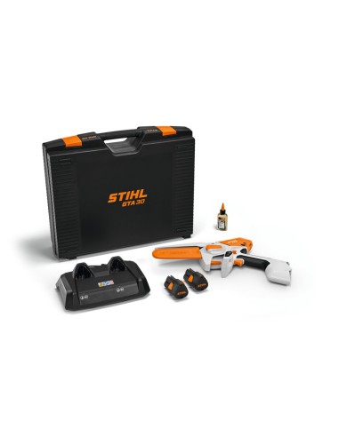 Mini Sierra Stihl GTA 30 1/4" Con 2 Baterias AS...