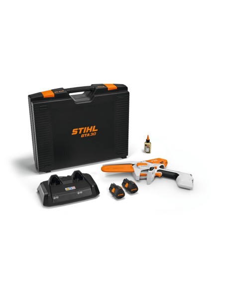 Mini Sierra Stihl GTA 30 1/4" Con 2 Baterias AS 2 Y Cargador AL 5-2