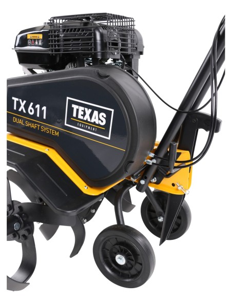 Motoazada Gasolina Texas TX611TG - Eje doble