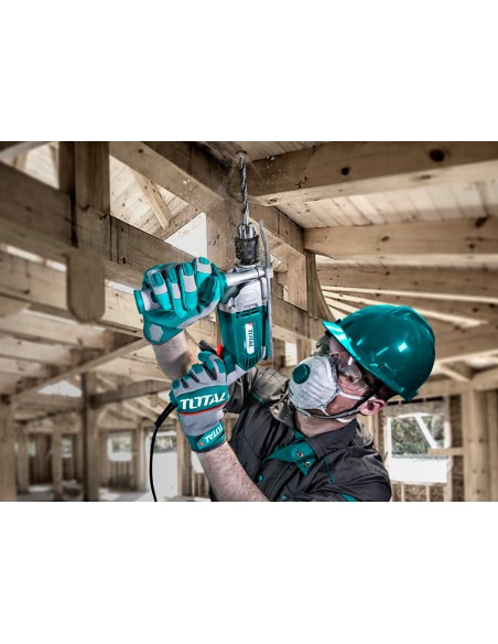 TALADRO PERCUTOR 1050W TOTAL (MAX 16MM - 2 VELOCIDADES -... 2