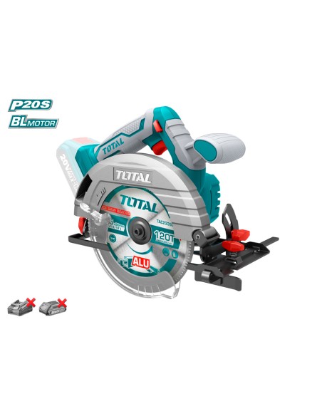 SIERRA CIRCULAR 165MM TOTAL BATERIA 20V - P20S (Incluye 1...