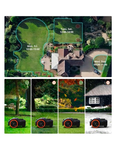 Robot Cortacésped Segway Navimow X330E Sin Cable