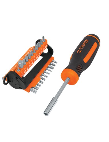 Destornillador multipunta con 33 puntas TRUPER